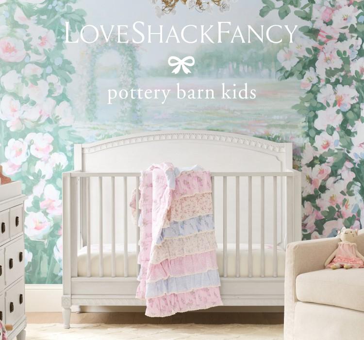 LoveShackFancy x pottery barn kids | Welcome to a world of whimsy and wonder with our latest LoveShackFancy Collection.